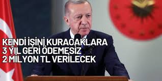 Kendi İşini Kuracaklara 3 Yıl Geri Ödemesiz 2 Milyon TL Verilecek! 2026 Başvuruları Başladı