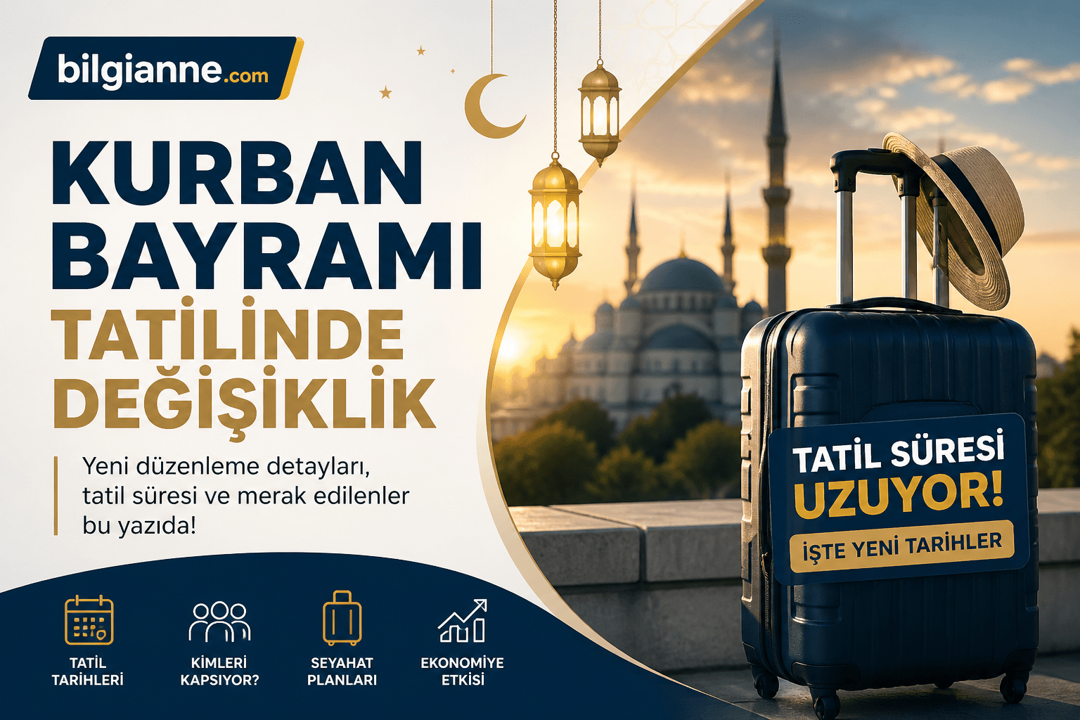 Kurban Bayramı Tatilinde Değişiklik