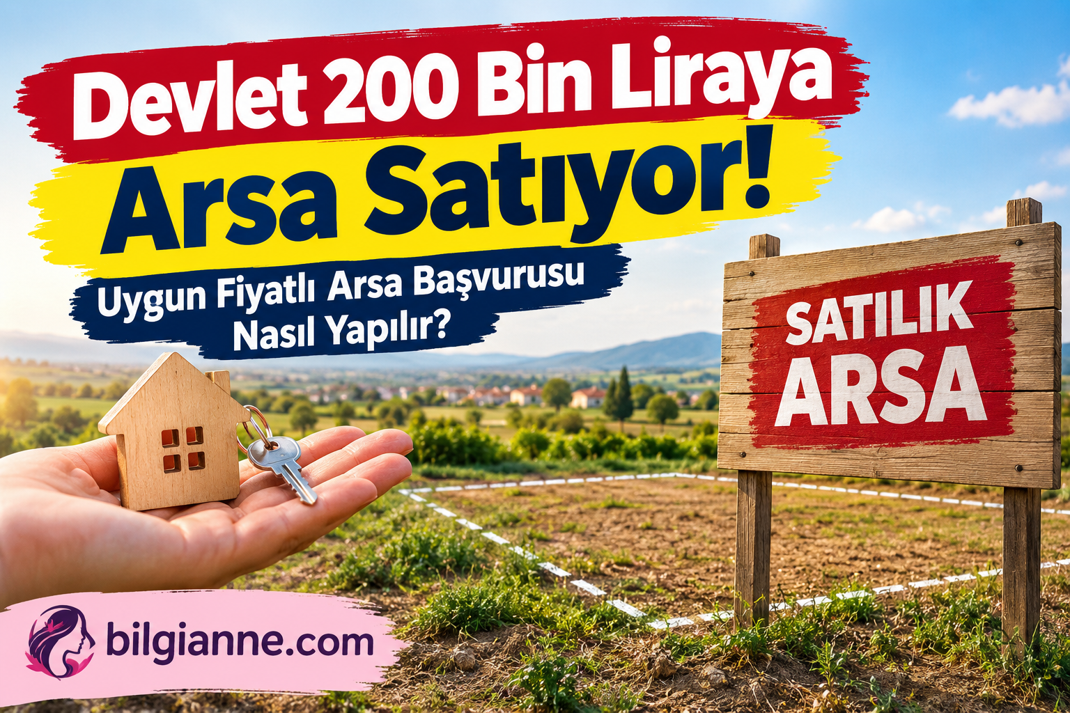 Devlet 200 Bin Liraya Arsa Satıyor! Uygun Fiyatlı Arsa Başvurusu Nasıl Yapılır?