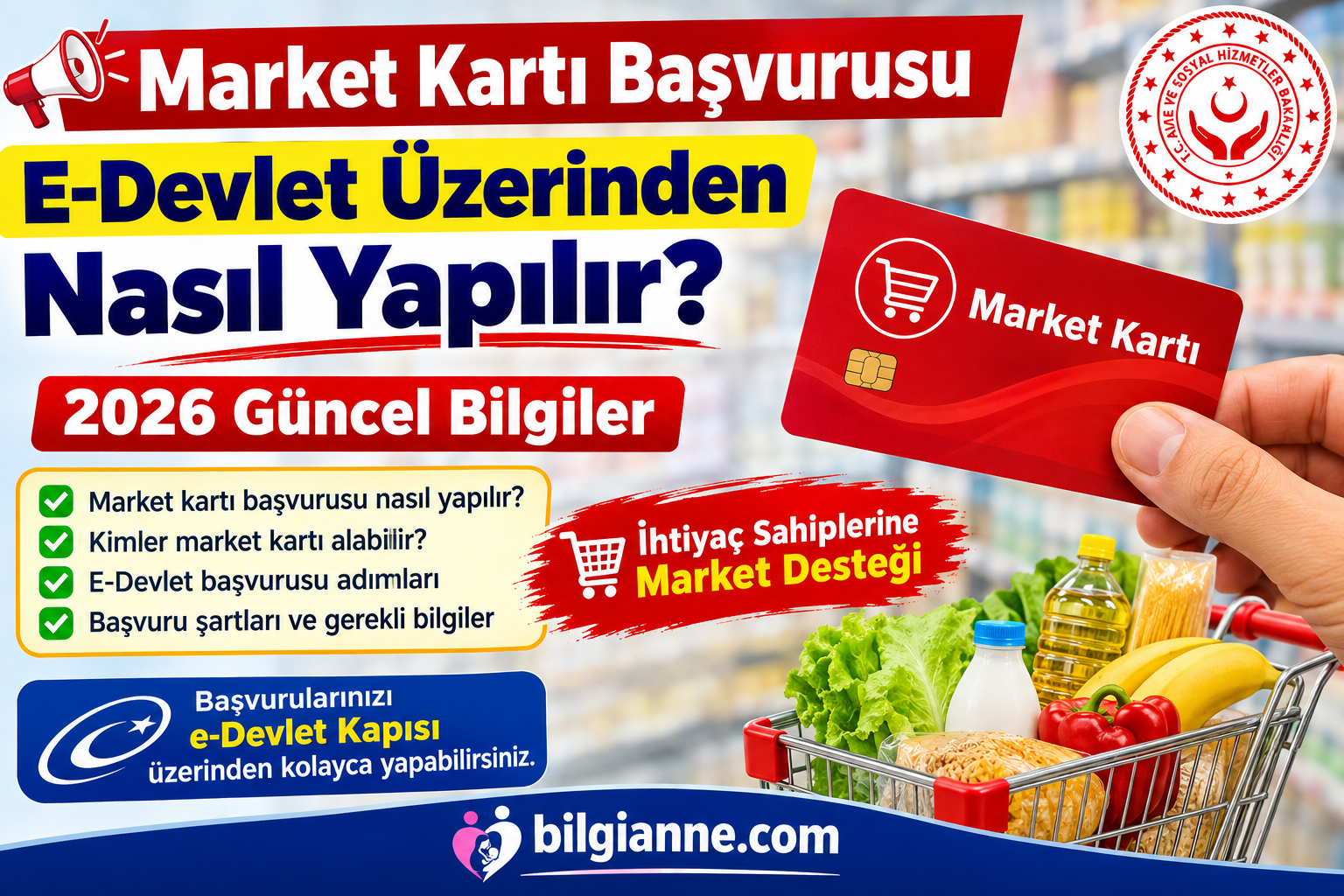 Market Kartı Başvurusu